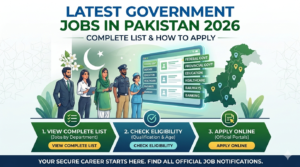 latest government jobs in Pakistan 2026