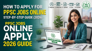 how to apply for PPSC jobs online